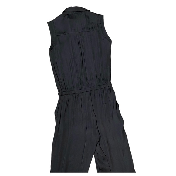 NWT TART Satin Collared Sleeveless Jumpsuit - Picture 5 of 7
